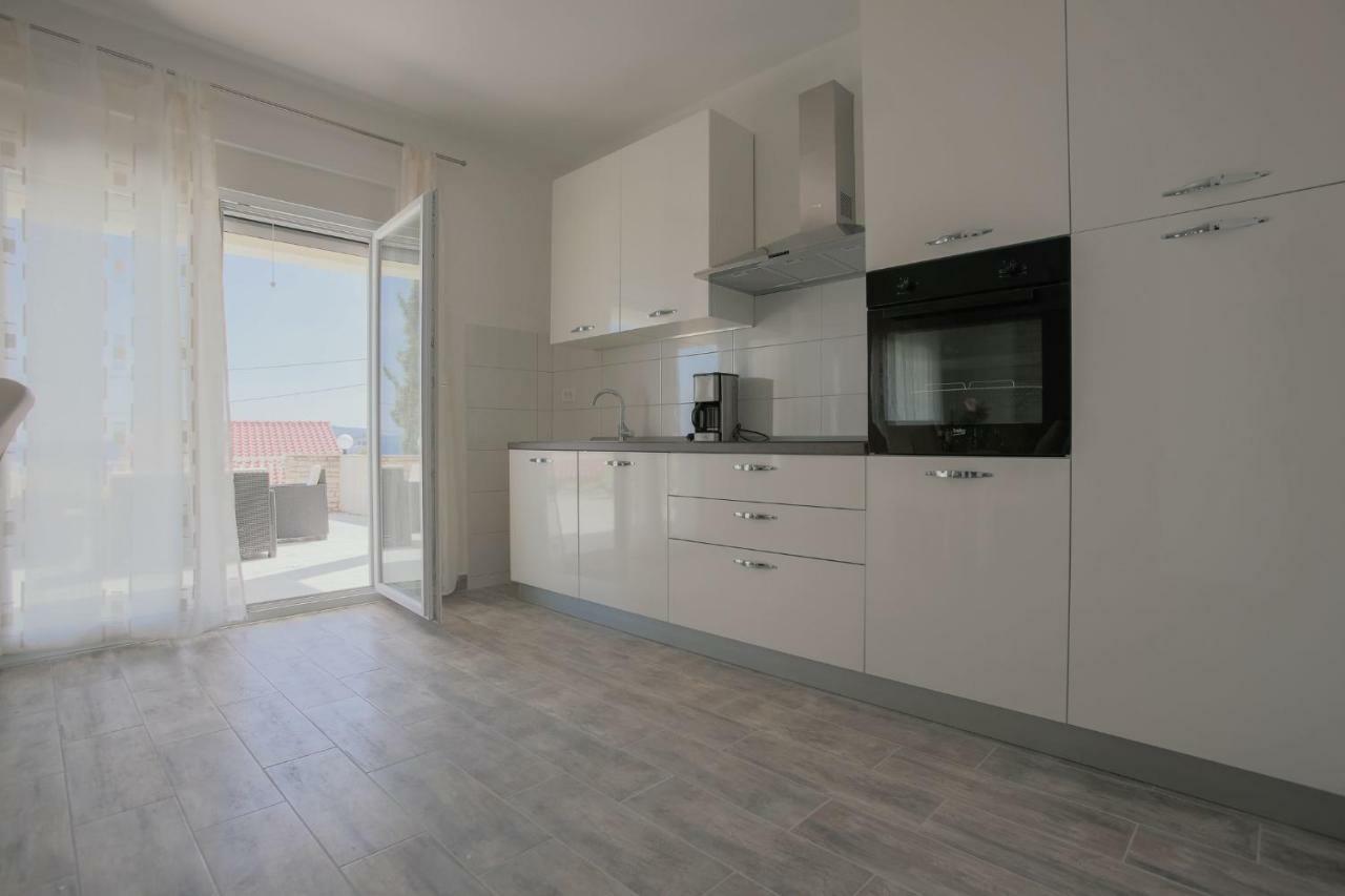 Apartman Slavko Seget Vranjica Exterior foto
